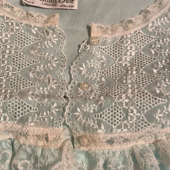 Vintage Christian Dior Nightgown - Picture 4 of 8